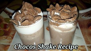 Chocos Shake  Chocolate Milkshake Recipe  New Milkshake Idea [upl. by Ehcrop709]