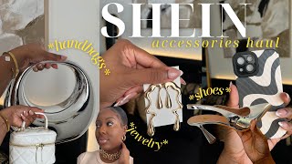 Huge SHEIN Accessories Haul 2024  How to get FREE SHEIN credits Handbags  Shoes  Jewelry [upl. by Beall]