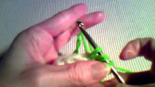 How to Crochet  Join with a Double Crochet Stitch [upl. by Aillicsirp762]