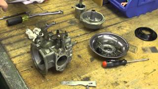 Rebuilding Stromberg CD175 Carbs on TR3A TR4A  Part 3 [upl. by Lolita]