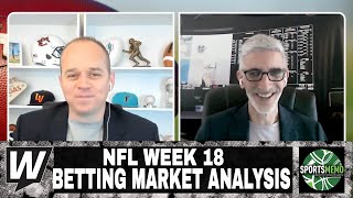 The Opening Line Report  NFL Week 18 Betting Market Analysis  January 2 [upl. by Phebe972]