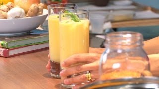 How to Make a Mango Lassi  Indian Food [upl. by Audris]