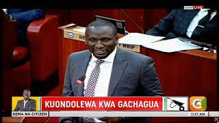 Senate to hear Gachagua impeachment motion on plenary on Wednesday and Thursday next week [upl. by Einiffit]