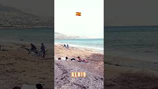 españa 🇪🇸spain испания El Albir beach⚓️ playa⛱️ море 🌊 [upl. by Nidroj851]