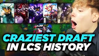 LS  THIS MIGHT BE THE COOLEST DRAFT IN LCS HISTORY ft Don Jake  100T vs NRG [upl. by Aschim]