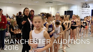 The Royal Ballet School Auditions in Manchester [upl. by Felty]