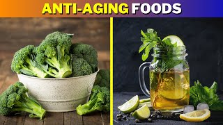 Top 14 Foods For AntiAging Longevity Benefits [upl. by Leidba]