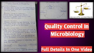 Quality control in microbiology [upl. by Eneles]