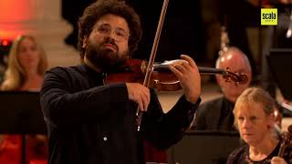 Jonian Ilias Kadesha playsconducts Beethoven Violin Concerto  op61  IAllegro Moderato [upl. by Einahpehs833]