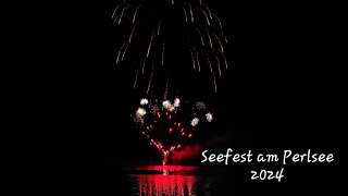 4K Feuerwerk Seefest am Perlsee Waldmünchen 19072024 [upl. by Hanima]