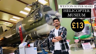 Helicopter Museum Tour at WestonSuperMare City UK [upl. by Nawek]