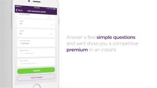 OUTsurance App tutorial  Life Quote [upl. by Barbara178]