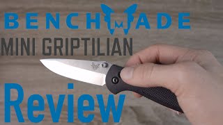 Benchmade Mini Griptilian 556 Review [upl. by Ailuig]