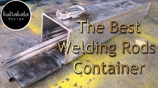 How to make Welding Rods storage container [upl. by Allesiram]