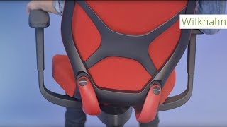 IN  ergonomic office chair  how to use [upl. by Aseram]