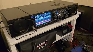 Tripple Yaesu radios FTdx101MP FTdx10 and FT710 [upl. by Alyl]