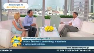 Dzień Dobry TVN  Co wspólnego ma Michał Żebrowski z Davidem Beckhamem [upl. by Eisor]