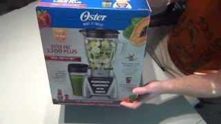 Oster Pro 1200 Blender  6Cup Glass Jar [upl. by Terese]