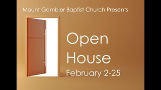 Open House Week 4  Sean W Smith  MGBC ONLINE  Worship  Message [upl. by Byers469]