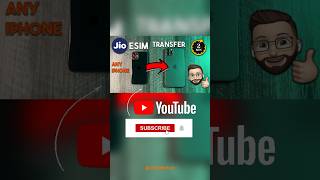 How to install eSIM on any iPhone youtubeshorts apple iphonepro jio tipsandtricks [upl. by Yneffit]