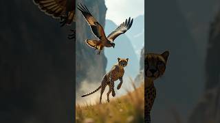 Cheetah vs Falcon  Whos the Ultimate Speed King🤔😱 [upl. by Ahsenac199]