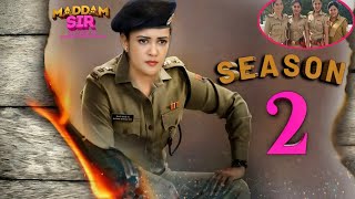 madam sir season 2 upcoming episode madam sir karishmasingh gulki joshi [upl. by Philbo]