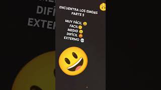 encuentra los emojis parte 5 [upl. by Atinra]