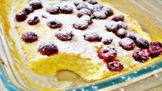 Rezept QuarkGrießAuflauf mit Kirschen  so lecker und so einfach gemacht [upl. by Connor576]