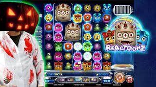 Sbancata La REACTOONZ con Mimmo 👾  🎰 COBRA SLOT ONLINE [upl. by Asetal]