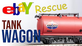 eBay Rescue  Hornby Amoco Tank Wagon Makeover  Model Railway [upl. by Haldan]