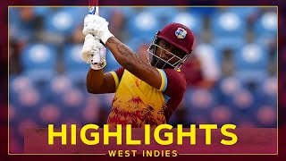 Evin Lewis and Shai Hope Star  Highlights  West Indies v England  4th T20I [upl. by Halimeda316]