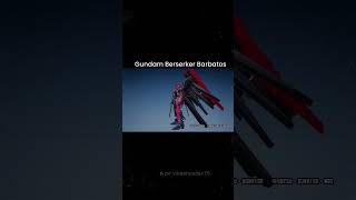 Gundam berserker barbatos gunplaisfreedom gundam gundambreaker4 gunpla [upl. by Leahcimal638]