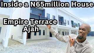 Inside an N82million house Empire Terrace Ajah Lekki Lagos Nigeria [upl. by Rai553]