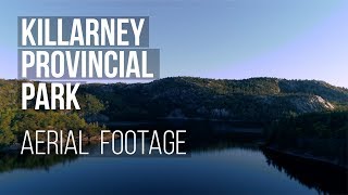 Killarney Provincial Park  Aerial Footage [upl. by Georgena]