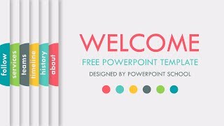 Free Animated PowerPoint Slide Template [upl. by Dranik]