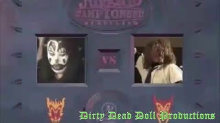 ICP STRANGLEMANIA  ANGEL Violent A VS CHICK FOLEY THUMBTACK DEATH MATCH [upl. by Derzon]