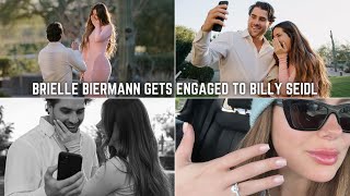 Brielle Biermann shares details of her engagement to Billy Seidl [upl. by Lalittah]