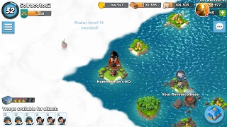 Hammerman s HQ LVL 40 6 Ways to Destroy it  How to Destroy Boss Bases NEW 2017  Boom Beach [upl. by Mcmullan]