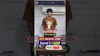 Heartiest congratulations to Divyansh Thakur for securing an impressive 8 5 Band in IELTS [upl. by Thamora850]