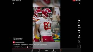 Chiefs vs raiders week 8 win in 60 seconds chiefs shorts viral [upl. by Dannon843]