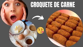 CROQUETE DE CARNE [upl. by Ortrude628]