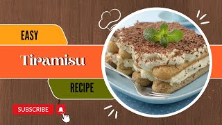 Easy Tiramisu Dessert [upl. by Litch]