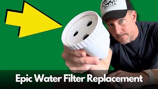 Epic Water Filters replacement filter for dispenser how to review [upl. by Egiarc599]