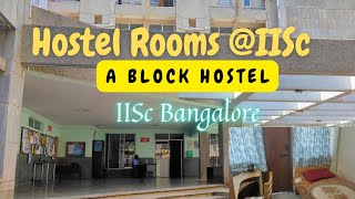 Hostel Rooms at IISc Bangalore 😍  A Block Hostel of IISc Bangalore  Indian Institute of Science [upl. by Lateh]