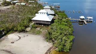 Little Gasparilla Island north end docks after Hurricanes Helene and Milton [upl. by Meedan108]