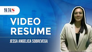 VIDEO CV  SOBREVEGA JESSA ANGELICA [upl. by Pauletta202]