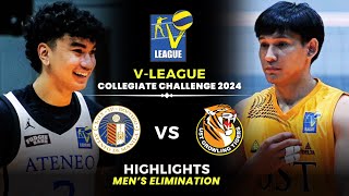 UST VS ATENEO Full Game Highlights  VLeague Collegiate Challenge 2024 [upl. by Tserrof486]