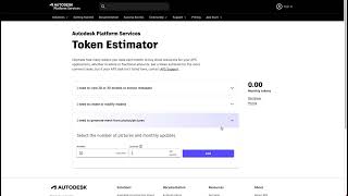 Part 3 How to use Token Estimator  Reality Capture API [upl. by Sigmund]