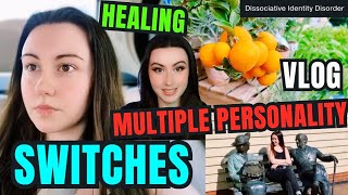 Life with MULTIPLE PERSONALITIES  VLOG  Switching Dissociative Identity Disorder amp Healing [upl. by Eelsel]