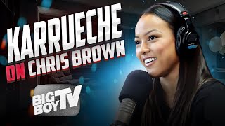 Karrueche Tran on Chris Brown her show quotThe Bayquot And More Full Interview  BigBoyTV [upl. by Llorre]